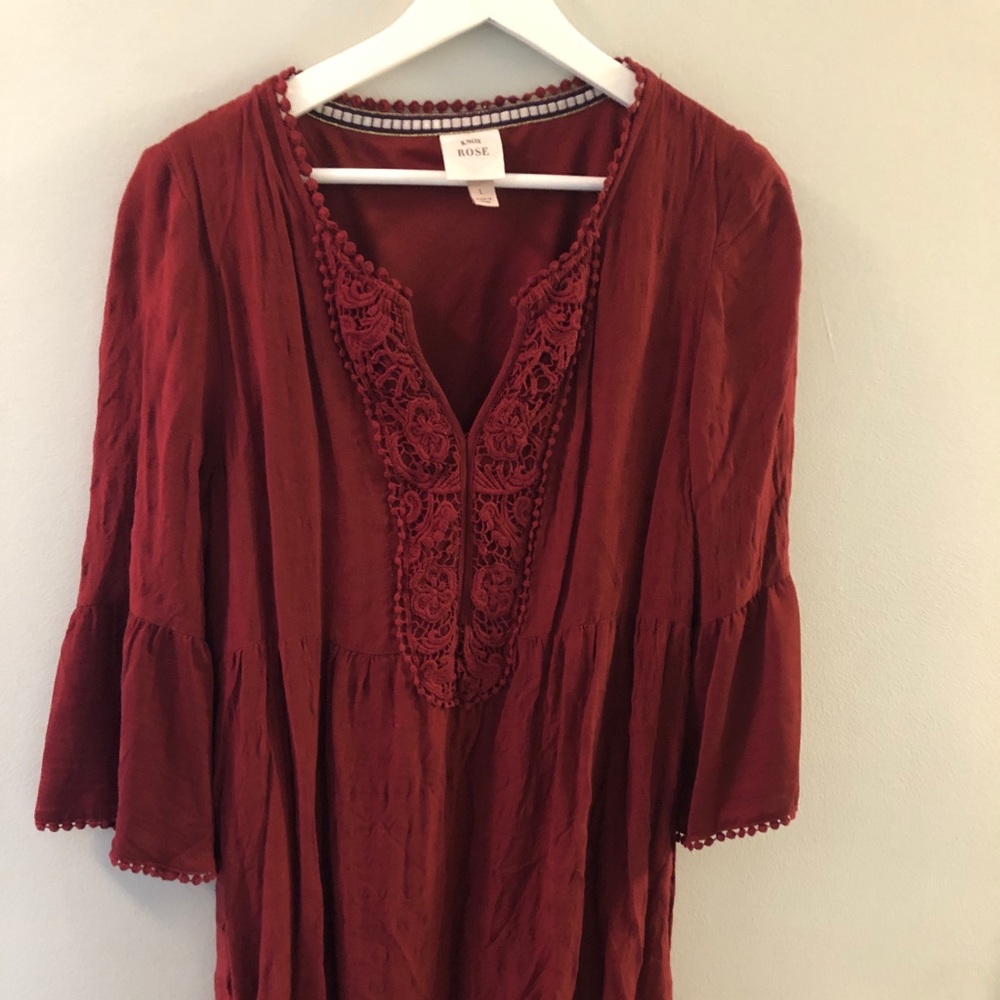 Maroon Tunic